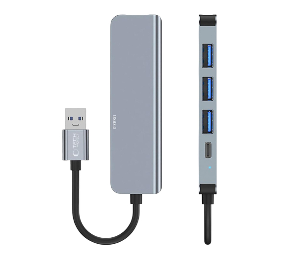 Tech-Protect V0-HUB ADAPTER 5IN1 GREY - 1600751 - zdjęcie 4
